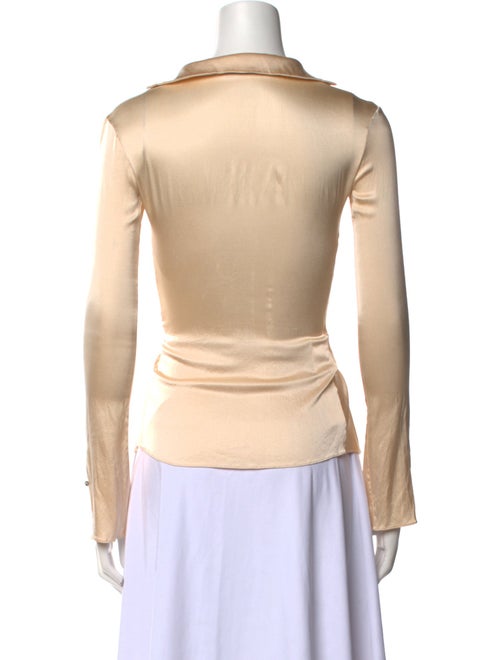 Randolph Duke V-Neck Long Sleeve Blouse