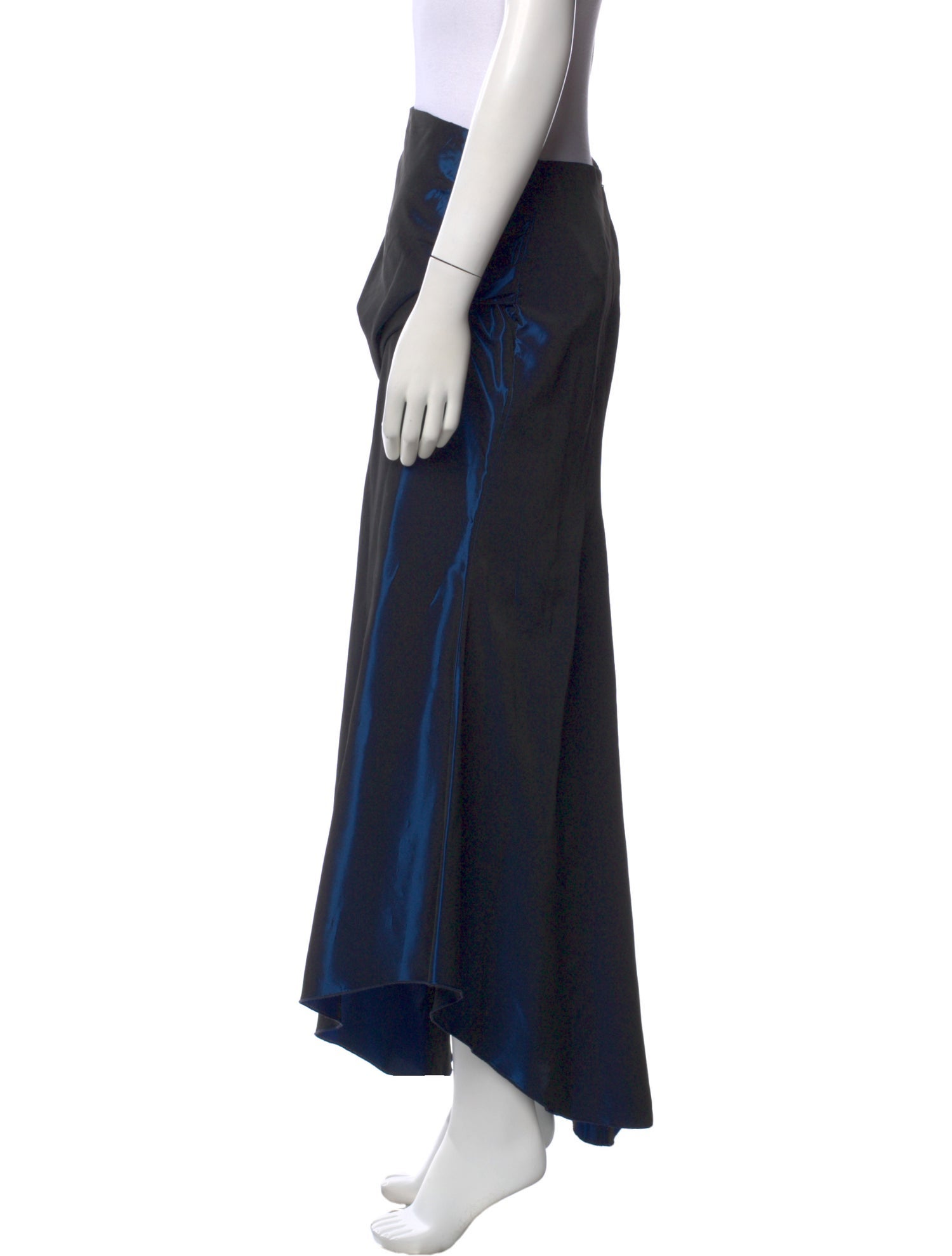Randolph Duke Ruffle Embellishment Long Skirt