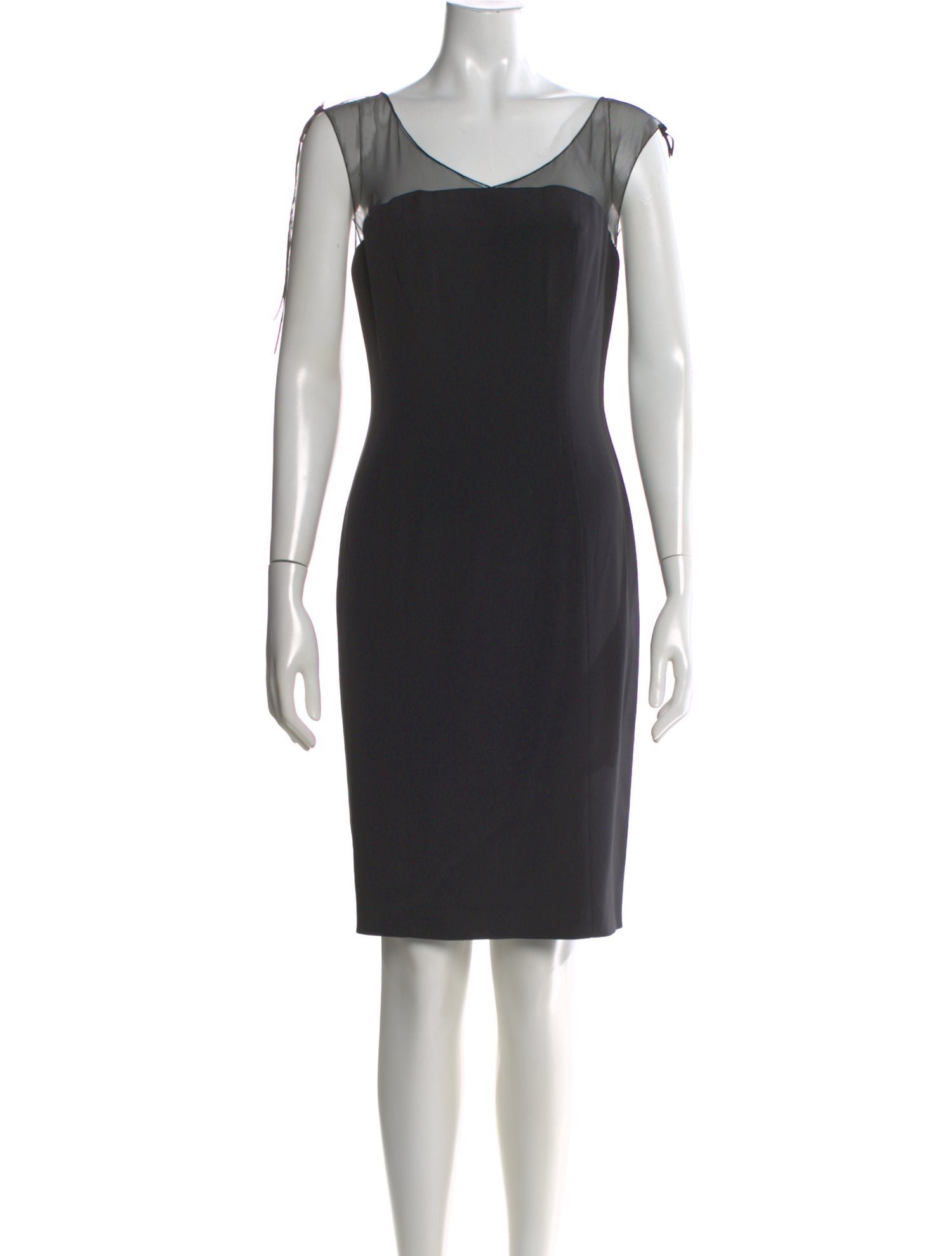 Randolph Duke Scoop Neck Mini Dress