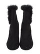 Roberta di Camerino Suede Crystal Embellishments Boots
