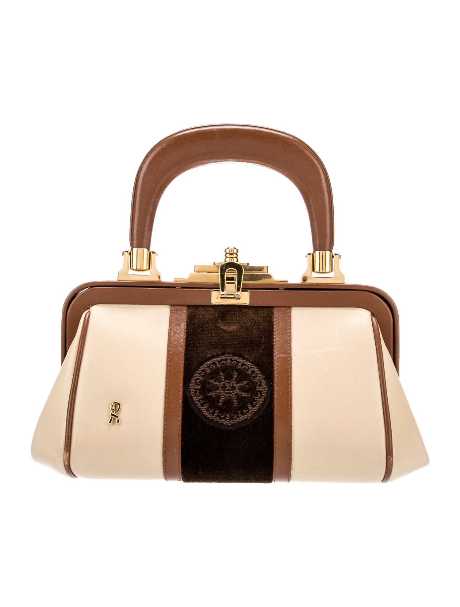 Roberta di Camerino Leather Top Handle Bag