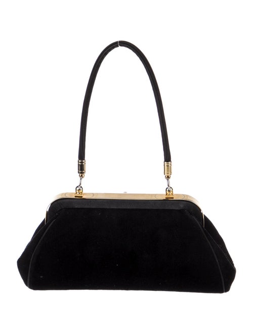 Roberta di Camerino Velvet Top Handle Bag