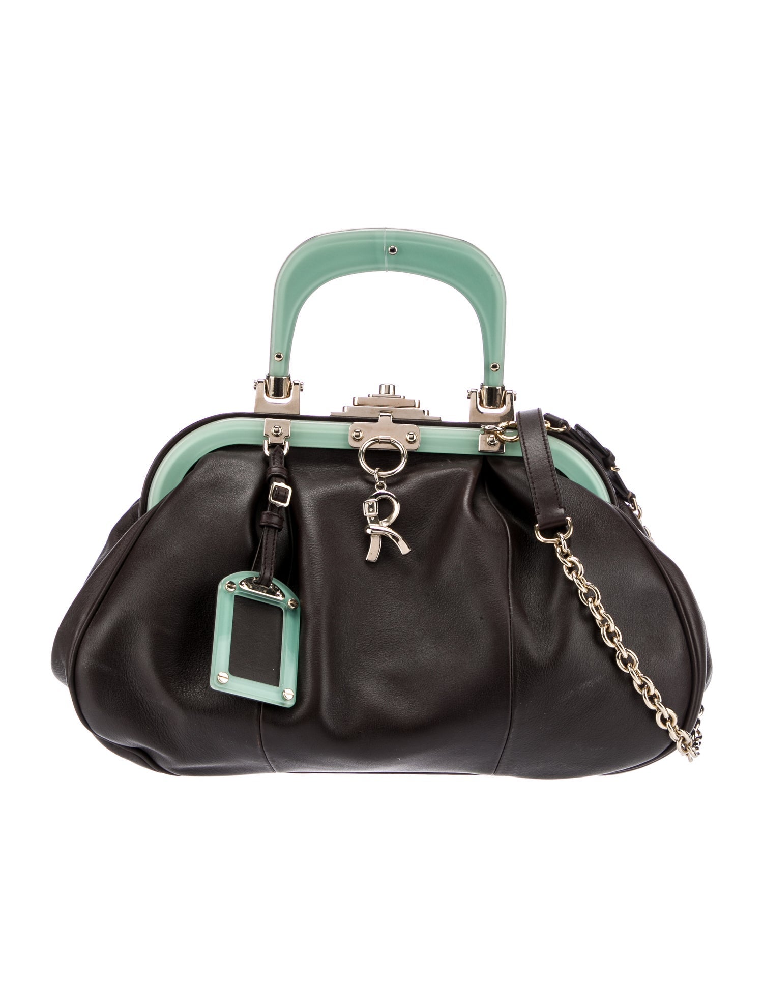 Roberta di Camerino Leather Top Handle Bag
