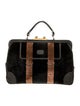 Roberta di Camerino Velvet Top Handle Bag