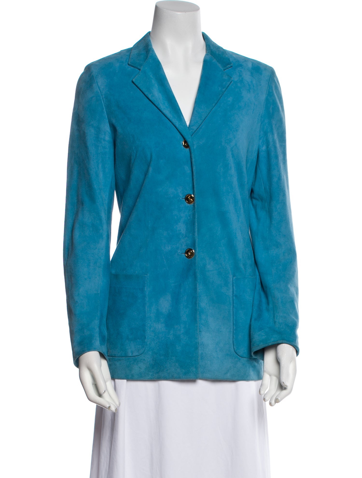 Roberta di Camerino Suede Blazer