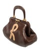 Roberta di Camerino Leather Top Handle Bag