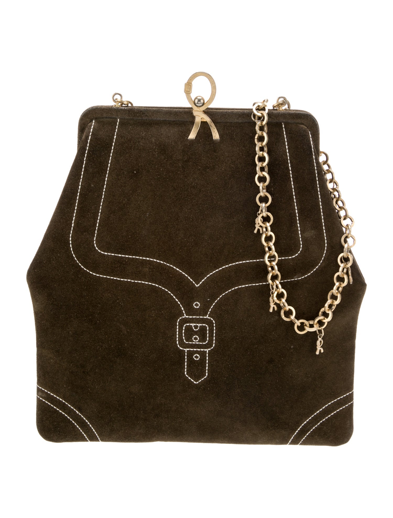 Roberta di Camerino Suede Shoulder Bag