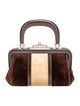 Roberta di Camerino Velvet Top Handle Bag
