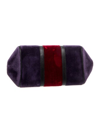 Roberta di Camerino Velvet Top Handle Bag
