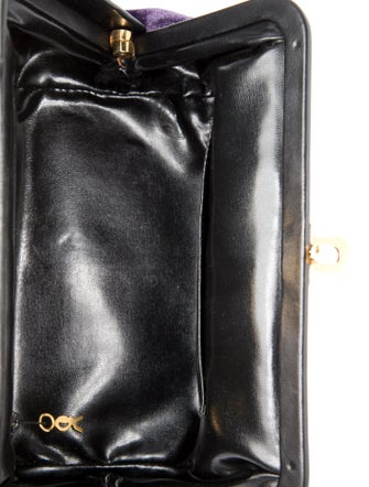 Roberta di Camerino Velvet Top Handle Bag