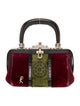 Roberta di Camerino Velvet Top Handle Bag