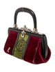 Roberta di Camerino Velvet Top Handle Bag