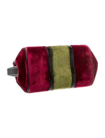 Roberta di Camerino Velvet Top Handle Bag