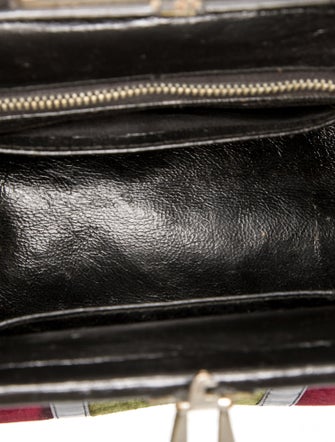 Roberta di Camerino Velvet Top Handle Bag