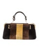 Roberta di Camerino Velvet Top Handle Bag