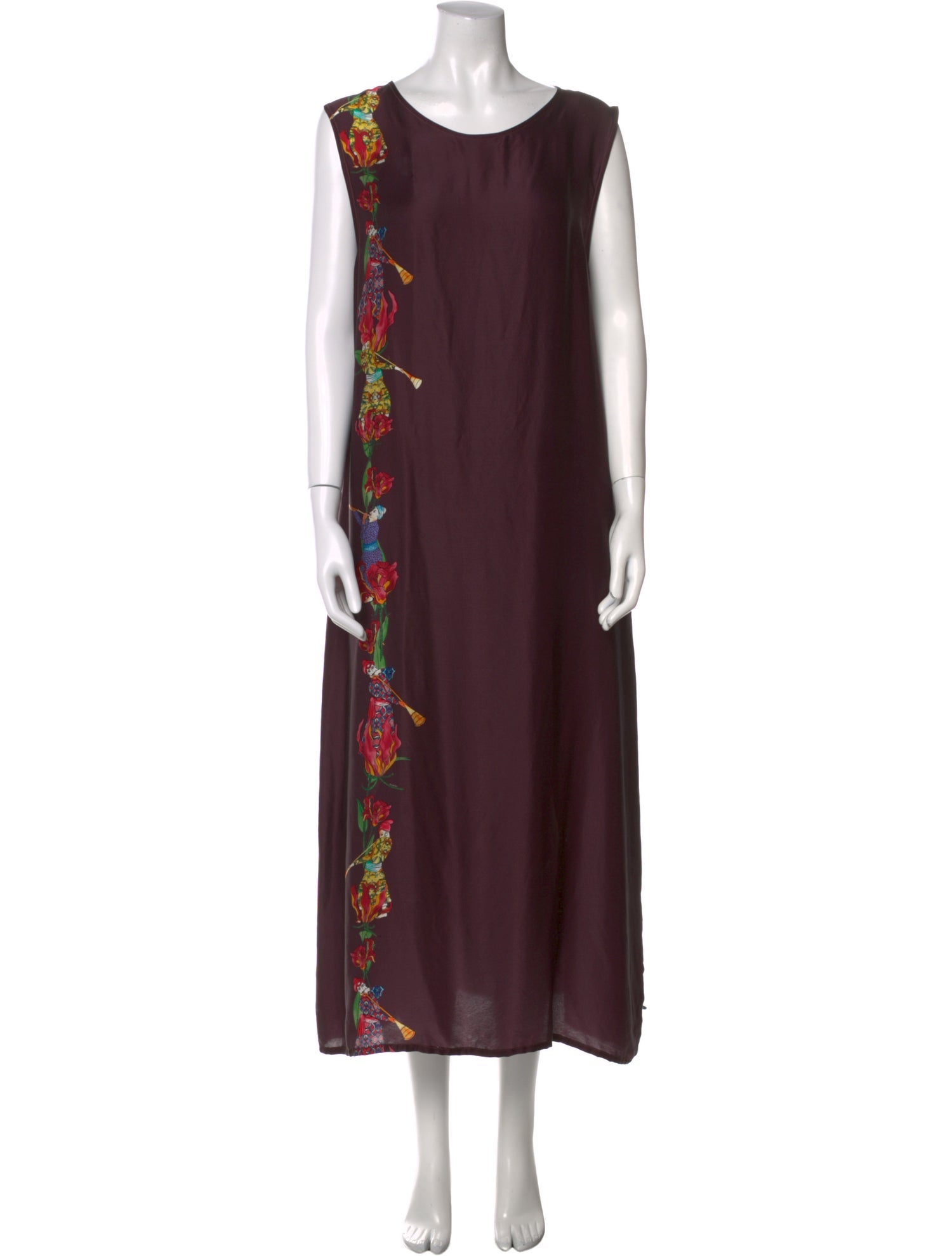 Roi du Lac Silk Long Dress