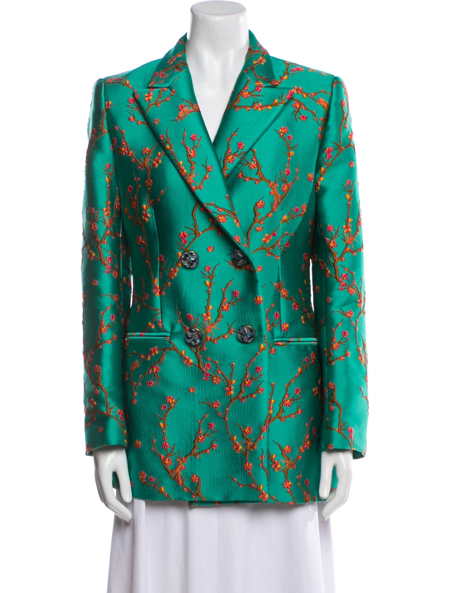 Roi du Lac Printed Blazer