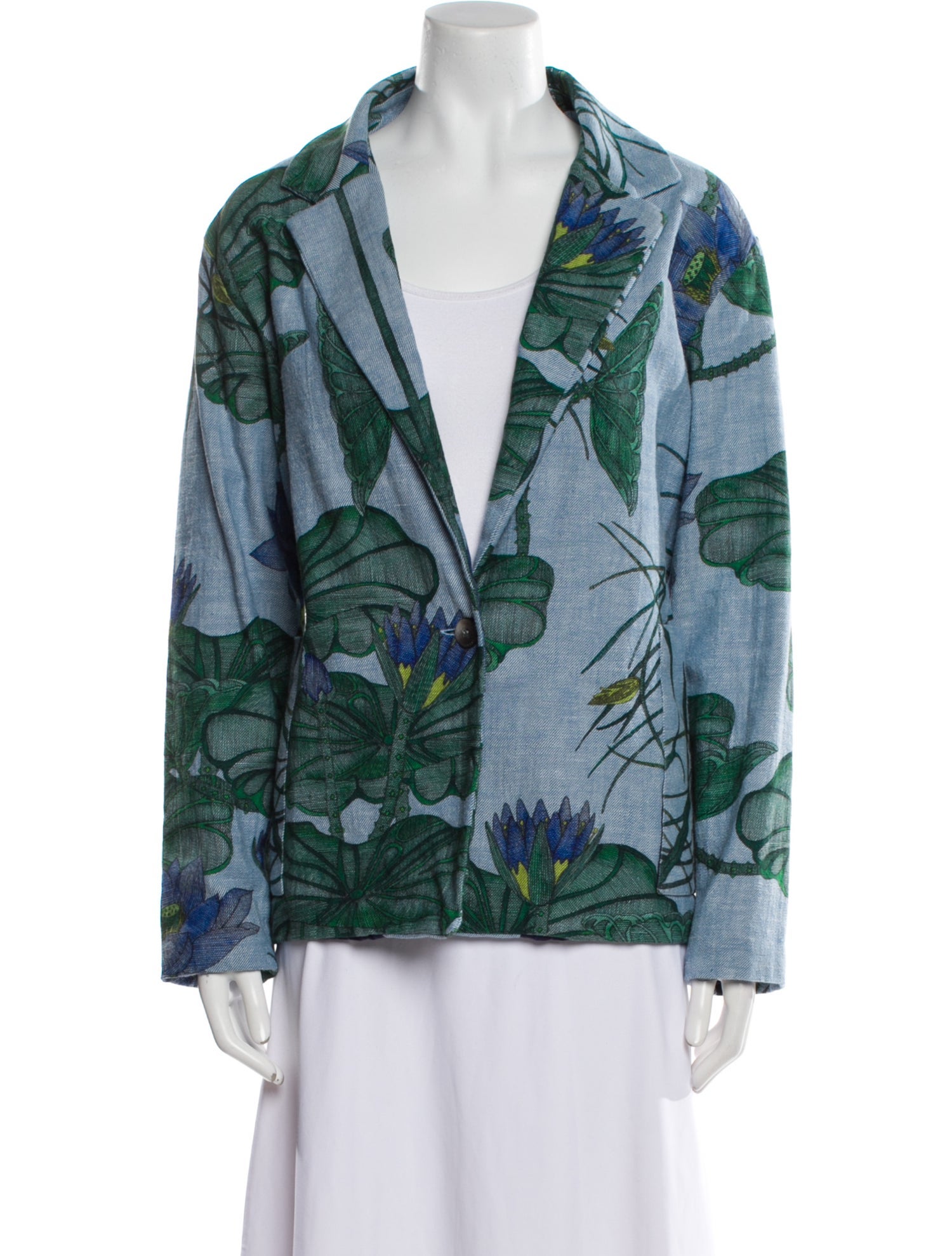 Roi du Lac Printed Blazer