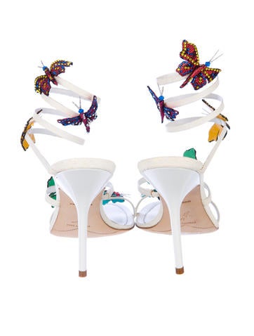Rene Caovilla Butterfly Sandals - Shoes - REC20060 | The RealReal