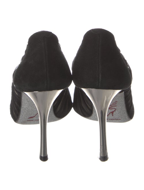 René Caovilla Glitter Accents Pumps