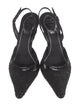 René Caovilla Sequins Slingback Pumps