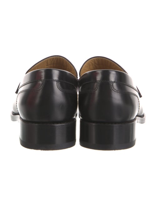 René Caovilla Leather Loafers