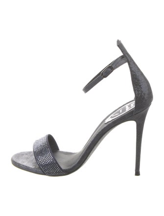 René Caovilla Crystal Sandals