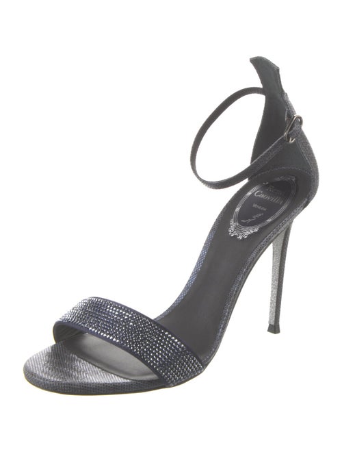 René Caovilla Crystal Sandals