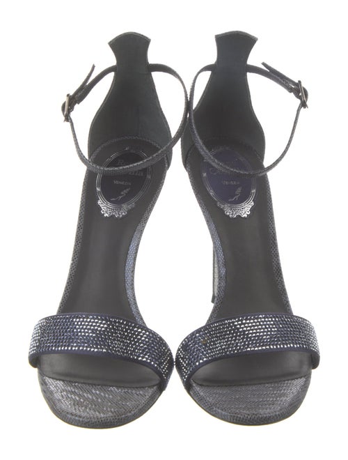 René Caovilla Crystal Sandals
