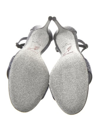 René Caovilla Crystal Sandals