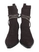 René Caovilla Suede Crystal Embellishments Sock Boots