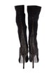 René Caovilla Crystal Embellishments Sock Boots