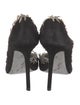 René Caovilla Suede Pumps