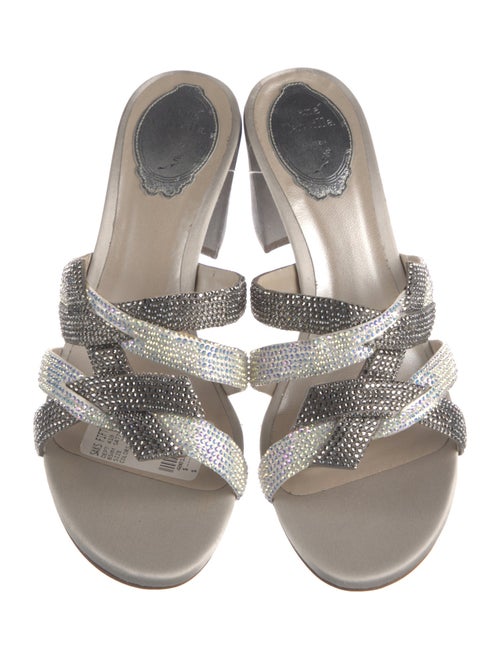 René Caovilla Crystal Slides