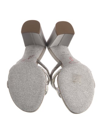 René Caovilla Crystal Slides