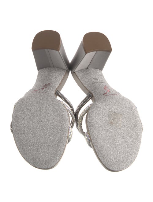 René Caovilla Crystal Slides