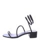 René Caovilla Crystal Crystal Embellishments Gladiator Sandals