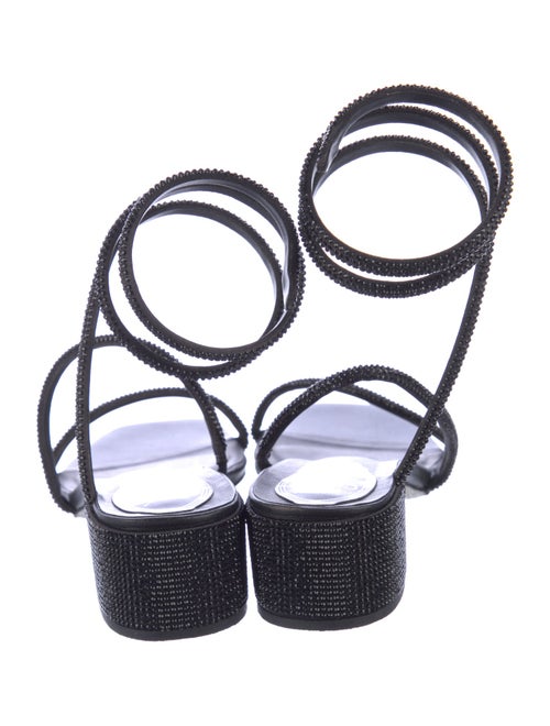 René Caovilla Crystal Crystal Embellishments Gladiator Sandals