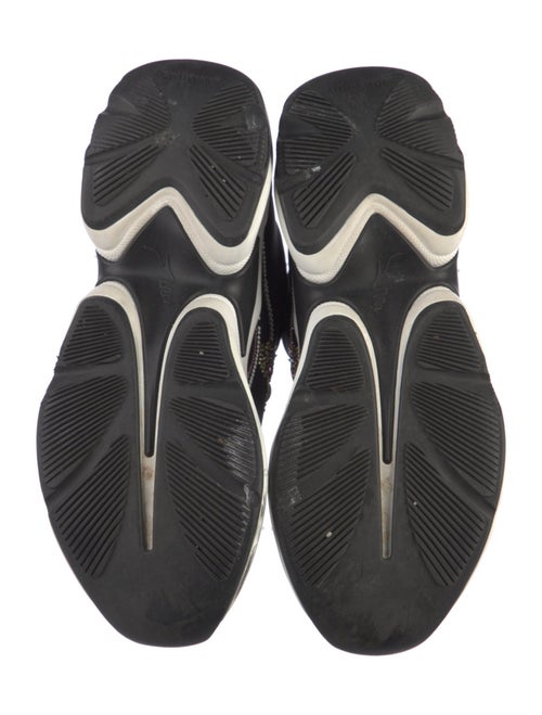 René Caovilla Printed Chunky Sneakers