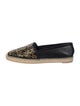 René Caovilla Leather Printed Espadrilles