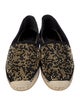 René Caovilla Leather Printed Espadrilles