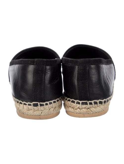 René Caovilla Leather Printed Espadrilles