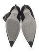 René Caovilla Suede Crystal Embellishments Boots