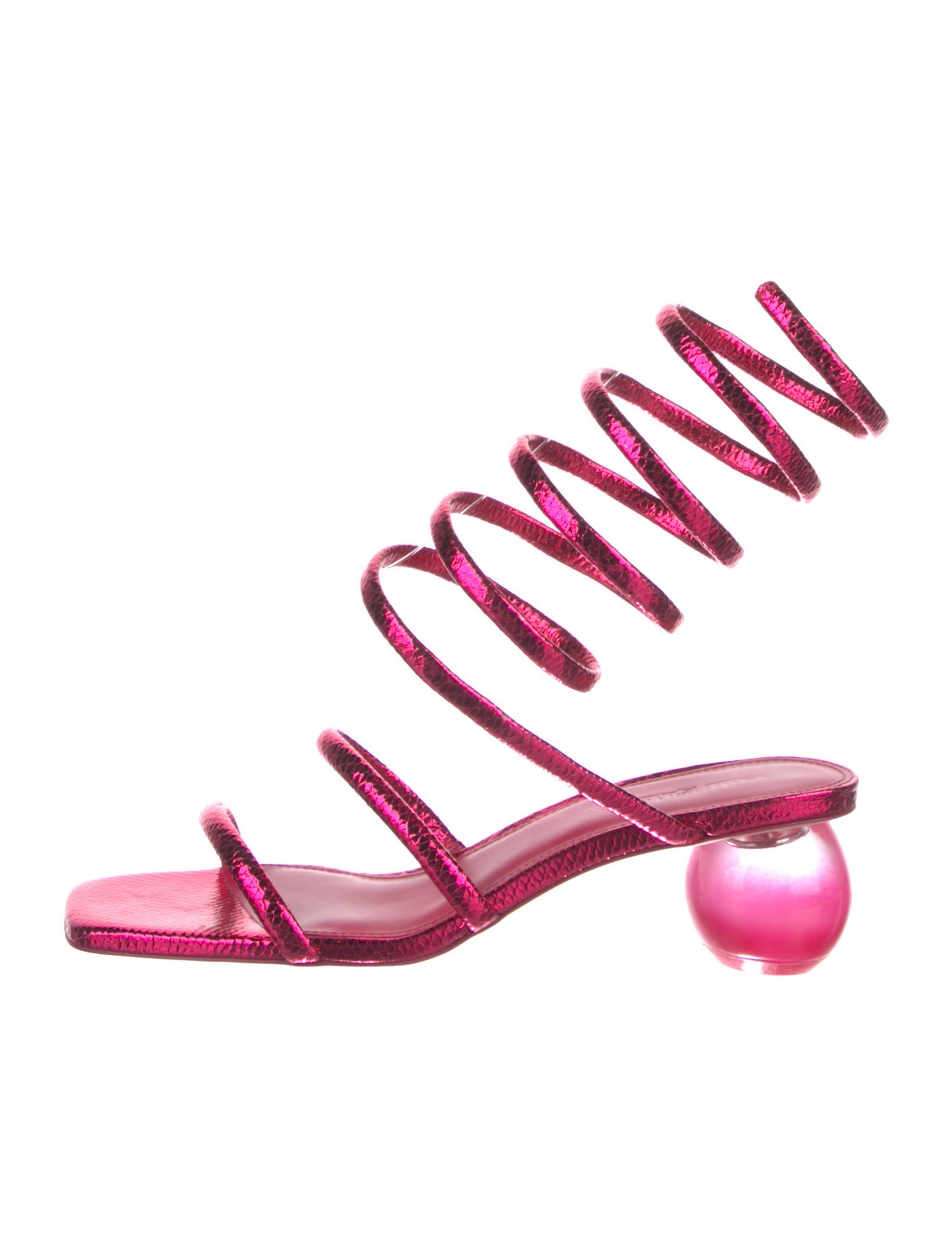 René Caovilla Patent Leather Gladiator Sandals w/ Tags