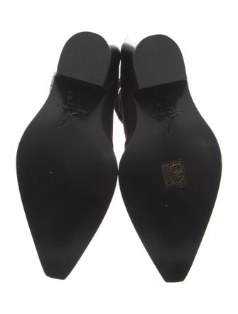 René Caovilla Suede Crystal Embellishments Sock Boots