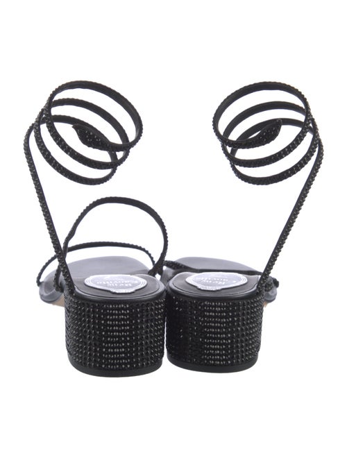 René Caovilla Crystal Crystal Embellishments Gladiator Sandals