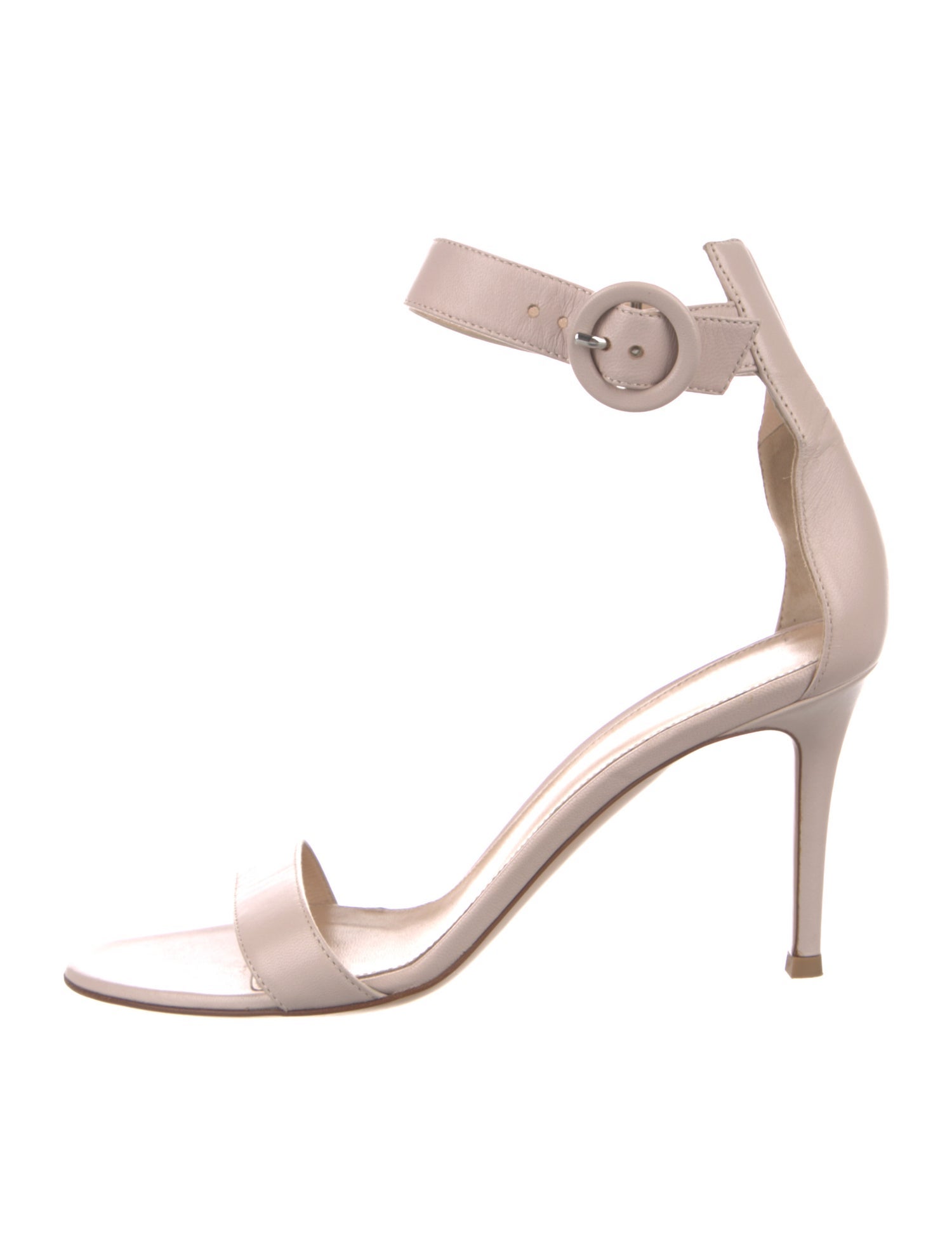 René Caovilla Patent Leather Sandals