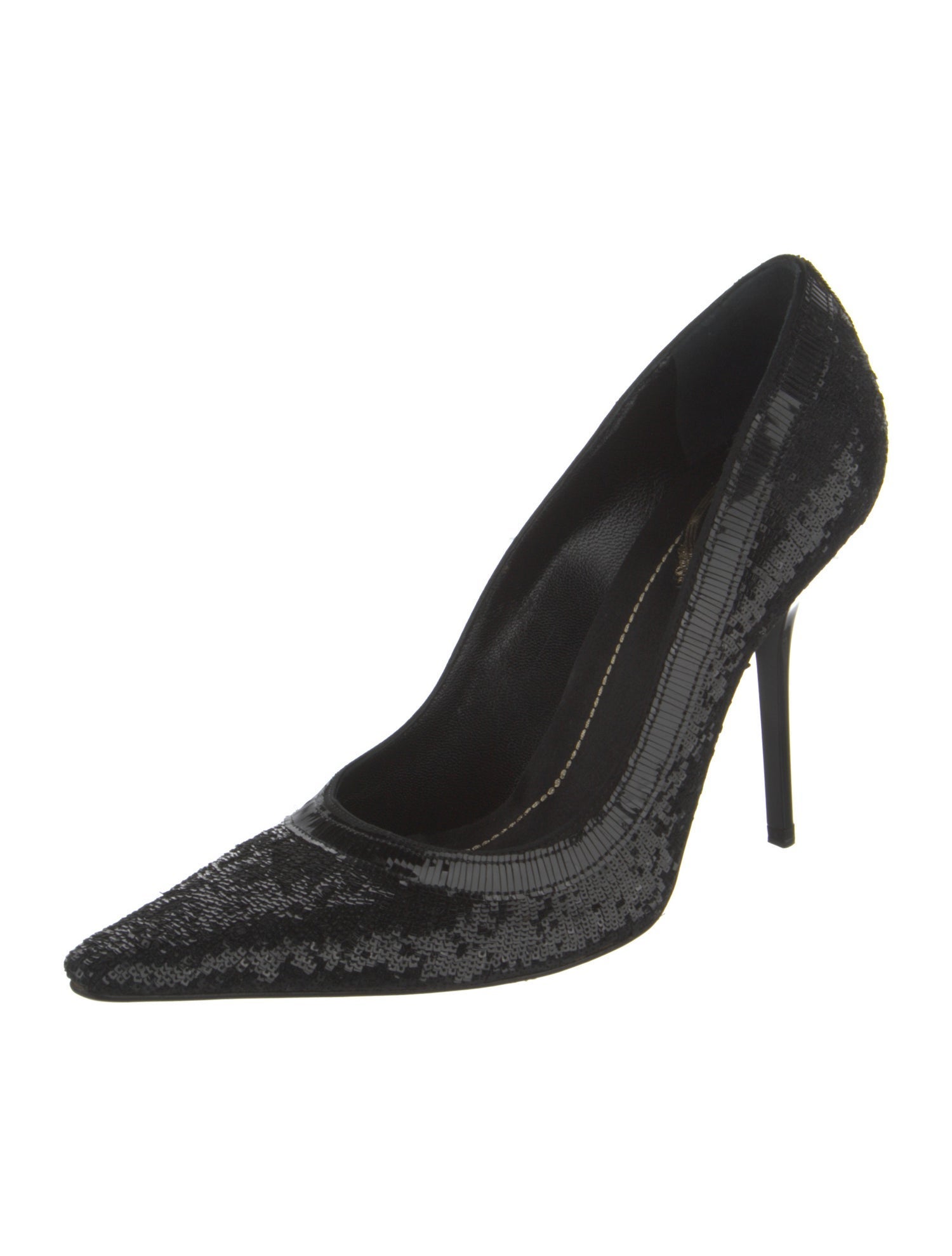 René Caovilla Suede Pumps