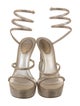 René Caovilla Crystal Crystal Embellishments Sandals