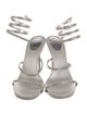 René Caovilla Crystal Crystal Embellishments Sandals